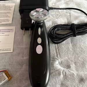 Black Time Master Pro Facial Device with Charger